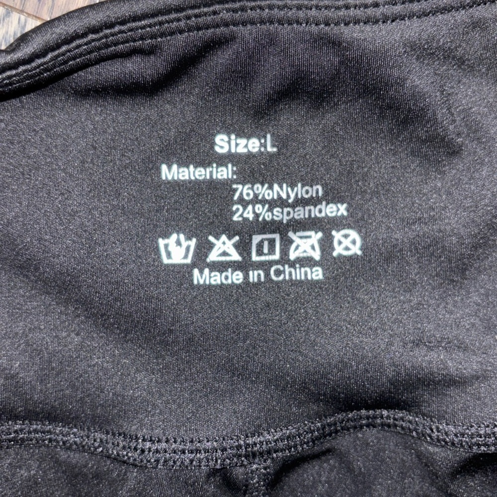 High-Rise Flare Leggings Sz L - Picture 4 of 11